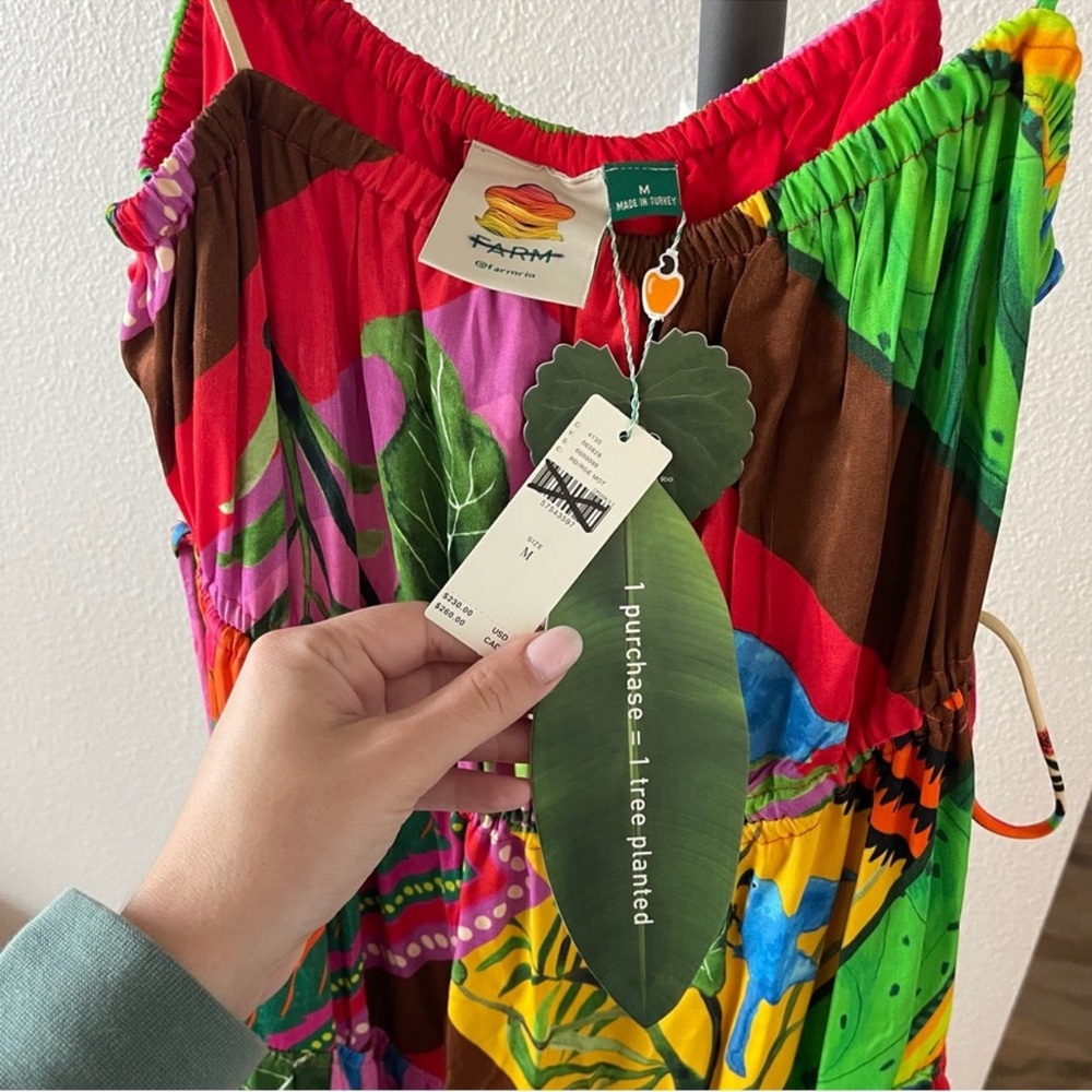 FARM RIO x Anthropologie Palila Fringe Tassel
Midi Dress NWT - Picture 6 of 10